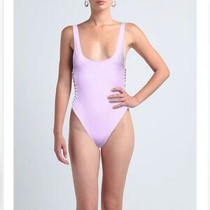 Stella McCartney**Lavender Chain One-Piece Swimsuit***Small $485